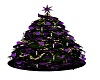 Pur/Blk Christmas Tree