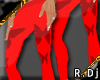 [RDJ] B-fly pants Red