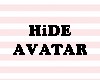 Hide Avatar For Cutout