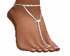 Dainty Feet Silver Chain