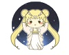 Brun Sailor Moon Clip