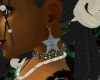 CA Blue Star Earrings