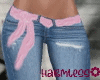 Pink Scarf Jeans RL