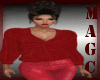 red holiday top