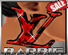 *B*LV Red earings