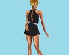 Chloe G Romper Black