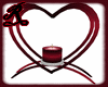 ROSE/HEART CANDLE XMAX