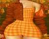 Fall Plaid Orange