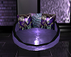purple lady chat chair