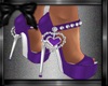 Sweet Heart Purple Shoes