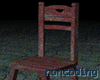 ⌧ red chair