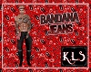 !K.L.S. Bandana Jeans