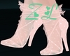 ZL Princess heels pink