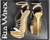 Wx:Ivory Gold Heels