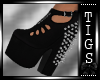 TR~ Spike Boots Blk