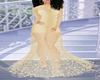 PEARL GOLD WEDDING GOWN