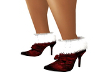 Red/White Christmas Boot