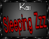SLEEPING ZZZ HEAD SIGN