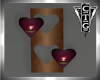 CTG  HEART SCONES/CANDLE