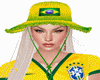 Brasil Chapeu Copa M/F