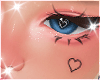 Heart Face Tatt