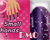 Small hands (purple2)