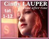 C. LAUPER -Time after ti