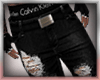 {R} Pant Jeans Black
