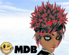 ~MDB~ RED BLACK KEI HAIR