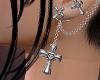 🖤 Cross Earrings