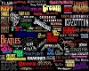 80's rock poster