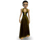 ~Y Bronze Crystal Gown