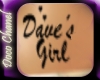 Daves Girl Belly Tatt AS