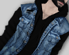 Denim Vest+Hoodies