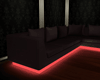 Dark sofa _ Red neon