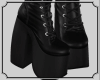 * Leather Goth Boots