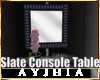 a" Slate Console Table