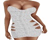 White Sequence Dress