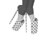 LV tall platform heels