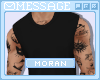M| Black Tank & Tattoos