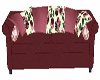 Maroon n Mauve couch