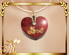 Thick Heart 2 Necklace