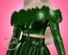 D! christmas top green