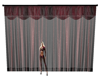 black&Red curtain