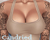 Tan Tank Top+Tattoo