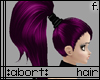 :a: Purple PVC Pony Hair