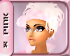 Pink Sunvisor with Hair