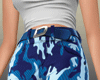 (7K)Blue Camo Cargo