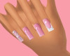 n` fav short pink nails