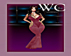 BURGUNDY JUMPSUIT+TAT